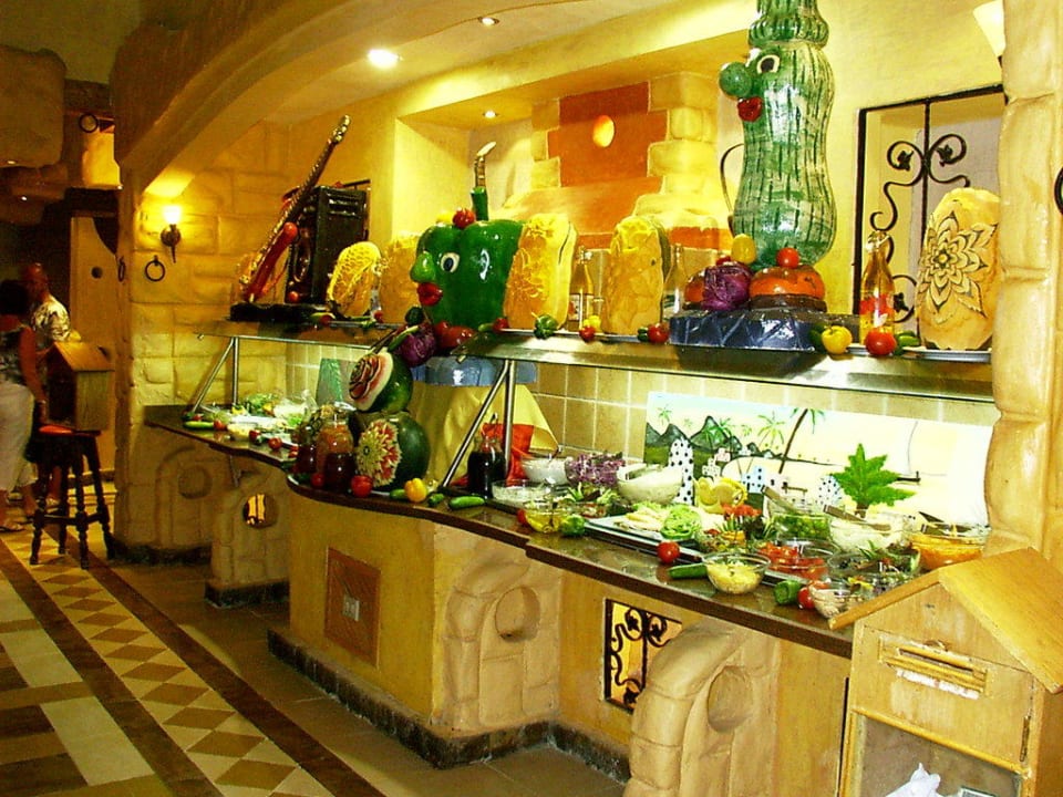 Kuchenbuffet Pickalbatros Alf Leila Wa Leila Resort - Neverland Hurghada