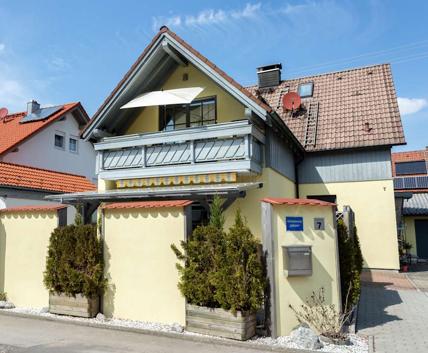 Außenansicht Ferienwohnung Glückauf