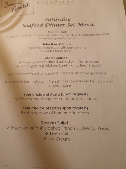 Gastro Cleopatra Luxury Resort Makadi Bay