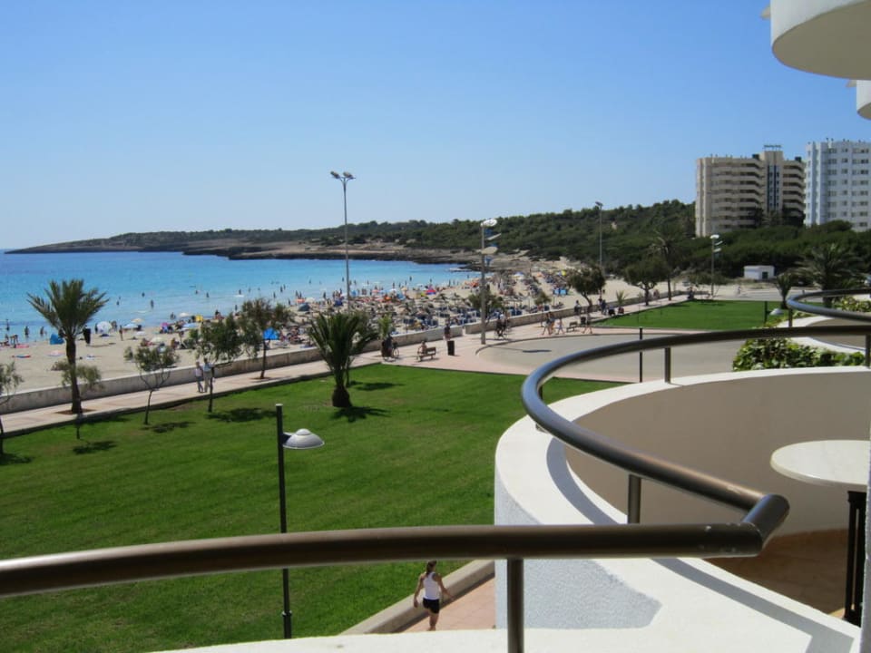 Ausblick von Zimmer 126 Hipotels Hipocampo Playa