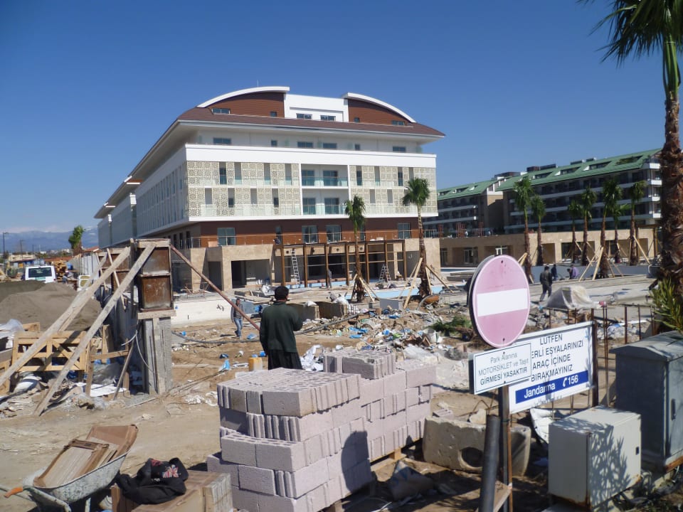 Stand Bauarbeiten  05.03.2012 Sentido Trendy Verbena Beach