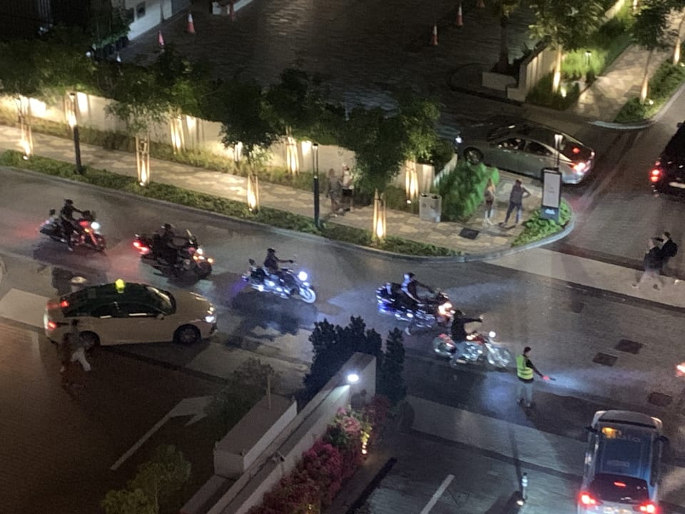 Ausblick Radisson Beach Resort Palm Jumeirah