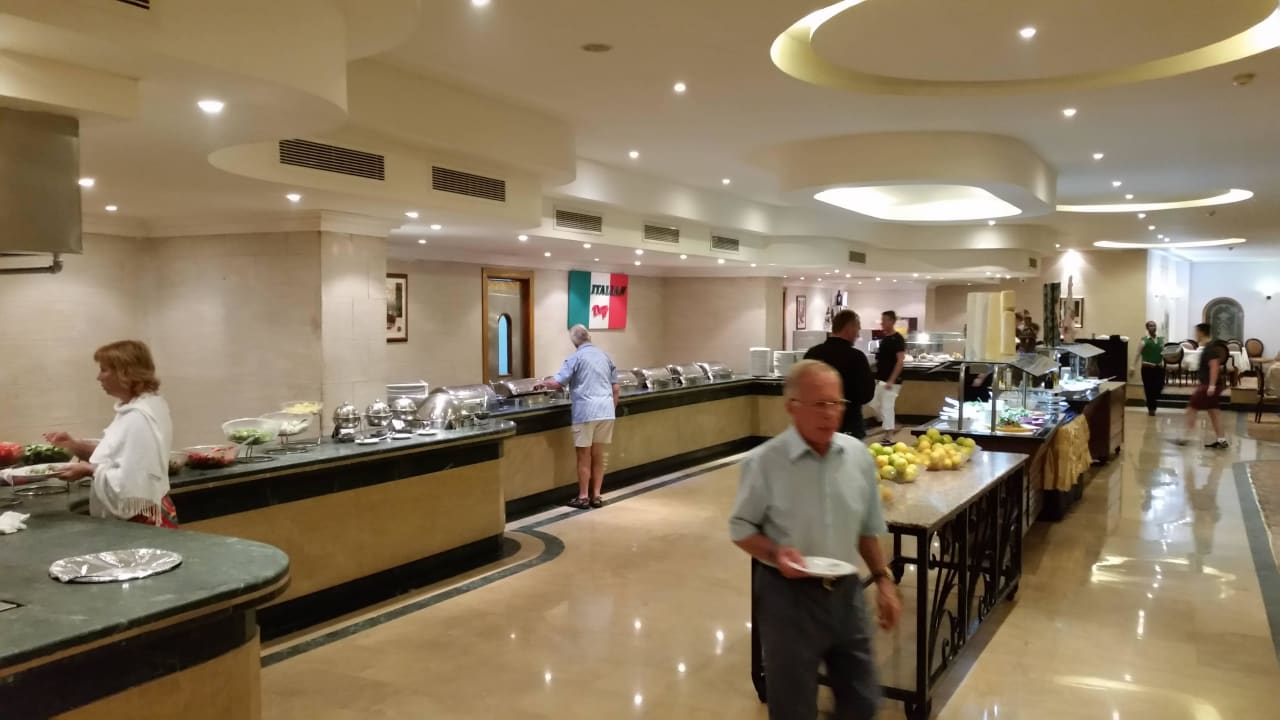 Das ist eigentlich schon das ganze Buffet Titanic Beach Spa & Aqua Park