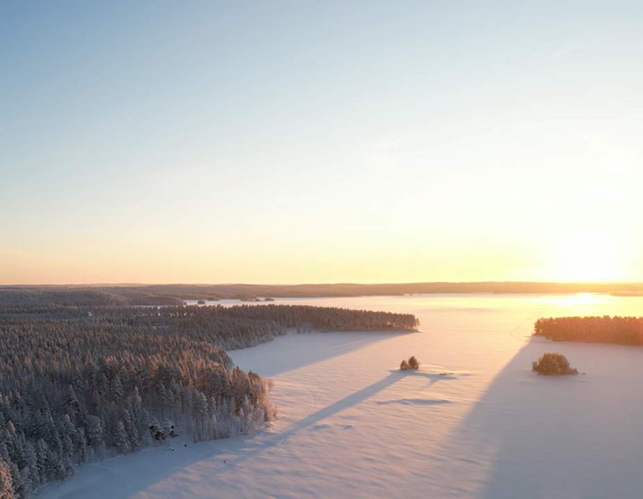 Ausblick Kettula Getaway - Sauna Cabin