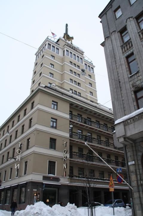 Фасад отеля Solo Sokos Hotel Torni Helsinki