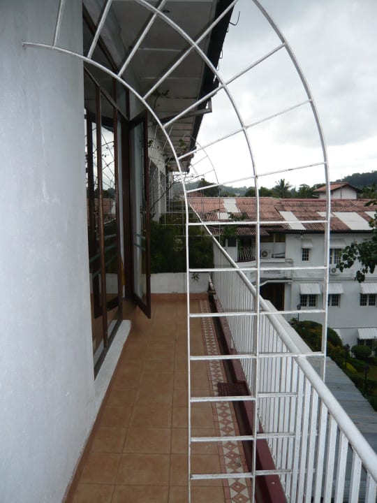 Ausblick vom Balkon Hotel Suisse