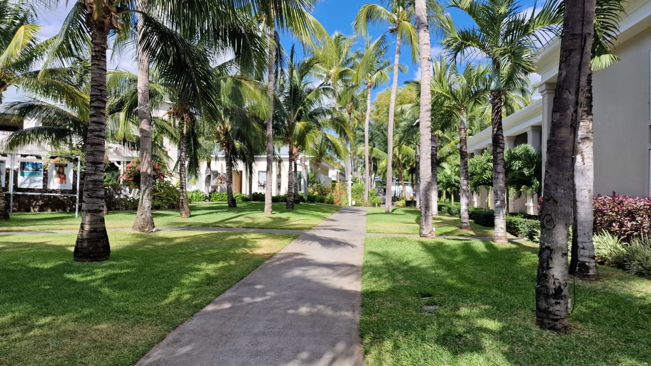 Gartenanlage Sugar Beach Mauritius
