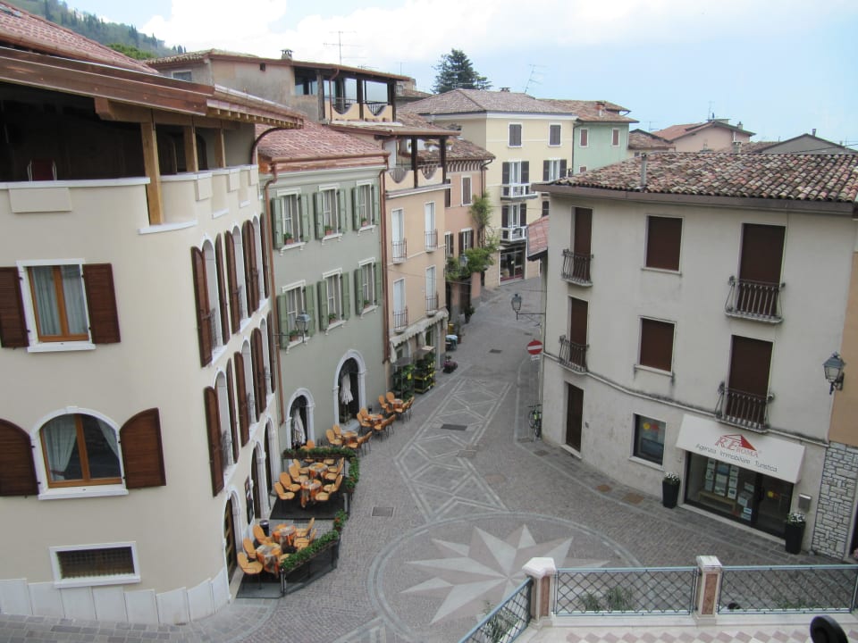 Das Zentrum, vom Balkon gesehen Appartamenti Casa Gardola