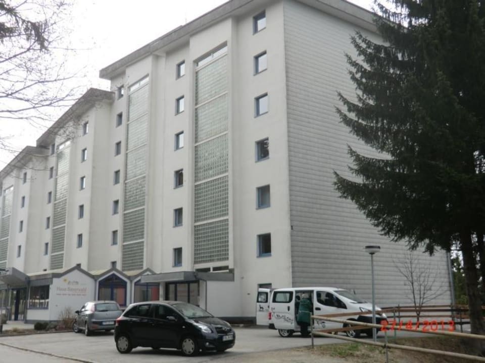 Hoteleingangsbereich Haus Bayerwald