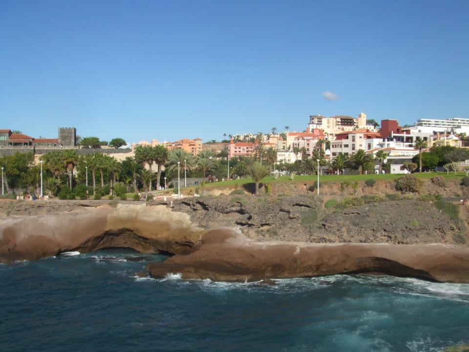 Aussicht vom Wasser Richtung Hotel Gran Tacande Wellness & Relax Costa Adeje