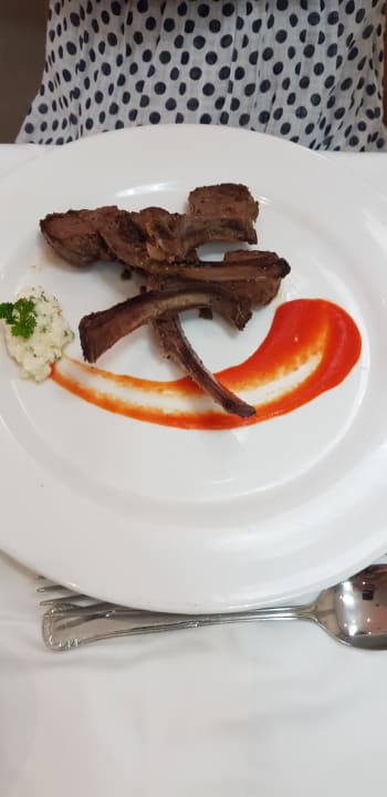 Lammkaree beim Italiener  Hotel Riu Palace Bavaro