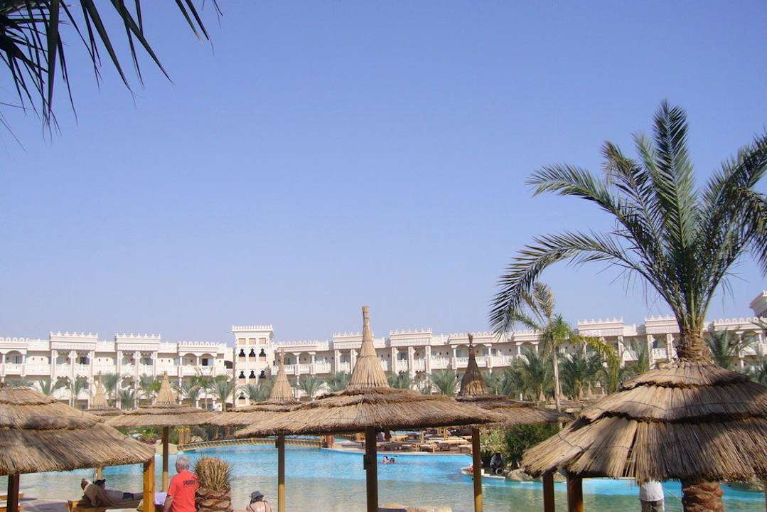 Blick von der Cafe`bar Pickalbatros Palace Resort