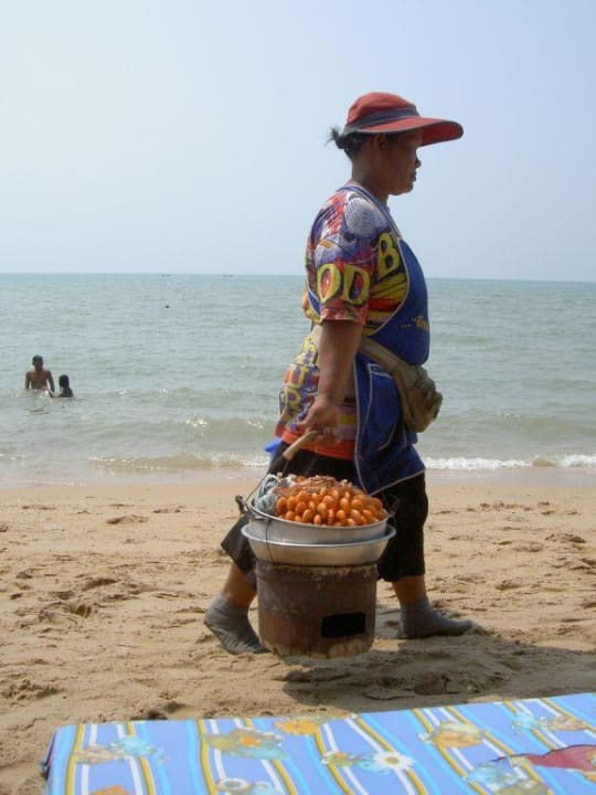 Strandverkäuferin Hotel Grand Jomtien Palace