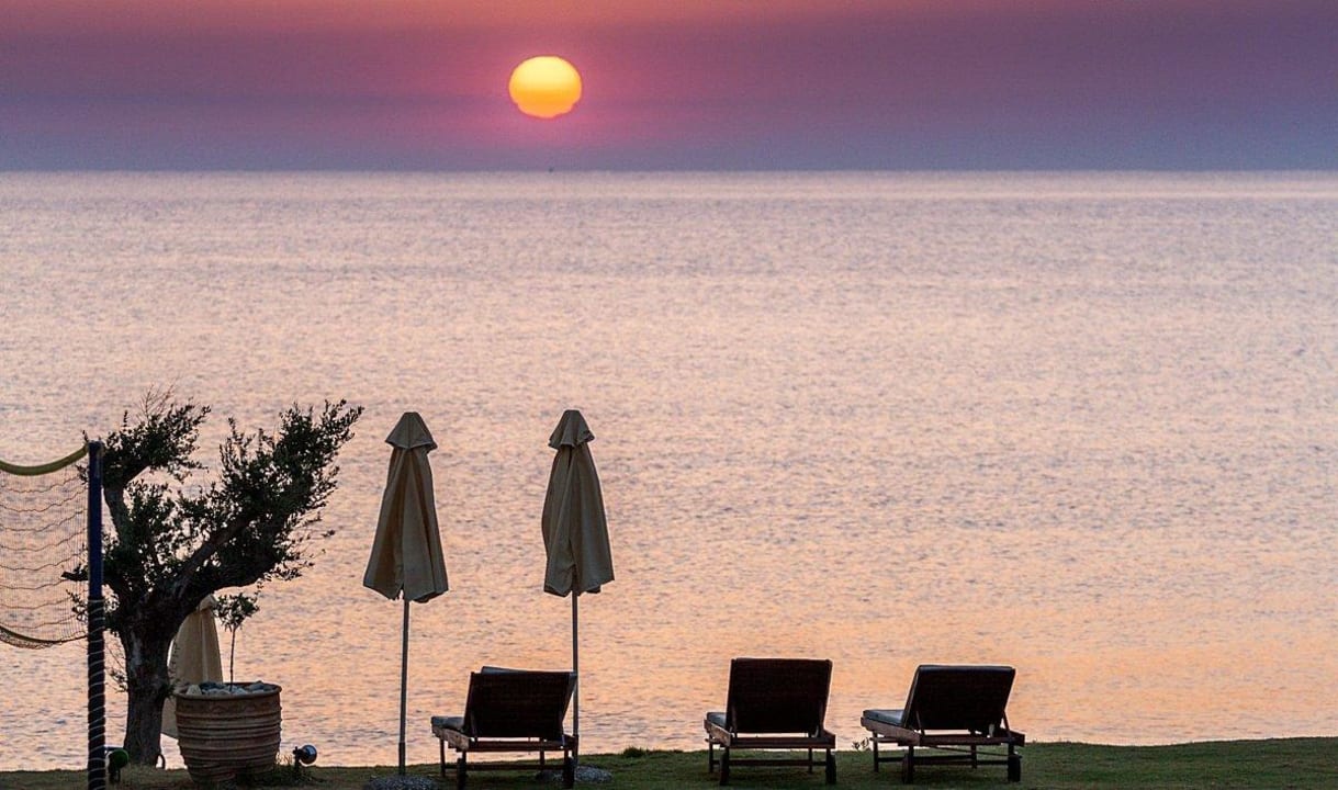 Widok z pokoju na 1 piętrze Kiani Beach Resort Family All Inclusive