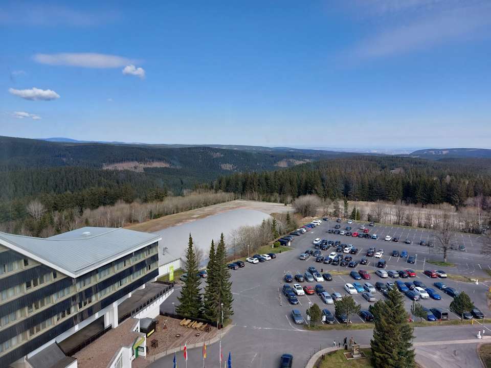Ausblick AHORN Panorama Hotel Oberhof