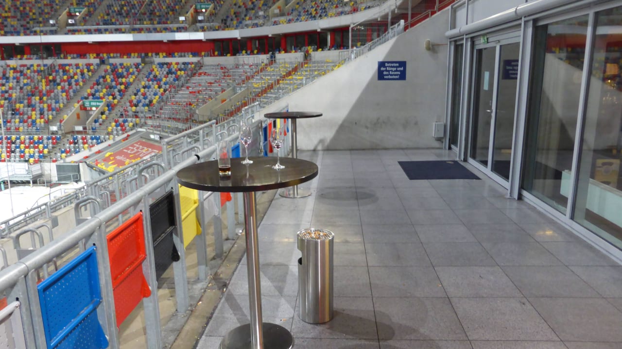 Terrasse  Hotel Tulip Inn Düsseldorf Arena