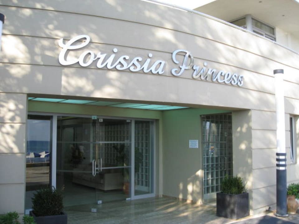 Eingang zum Hotel Hotel Corissia Princess