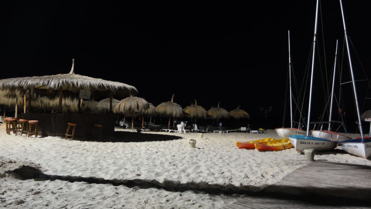 Plaża noca El Mouradi Club Kantaoui