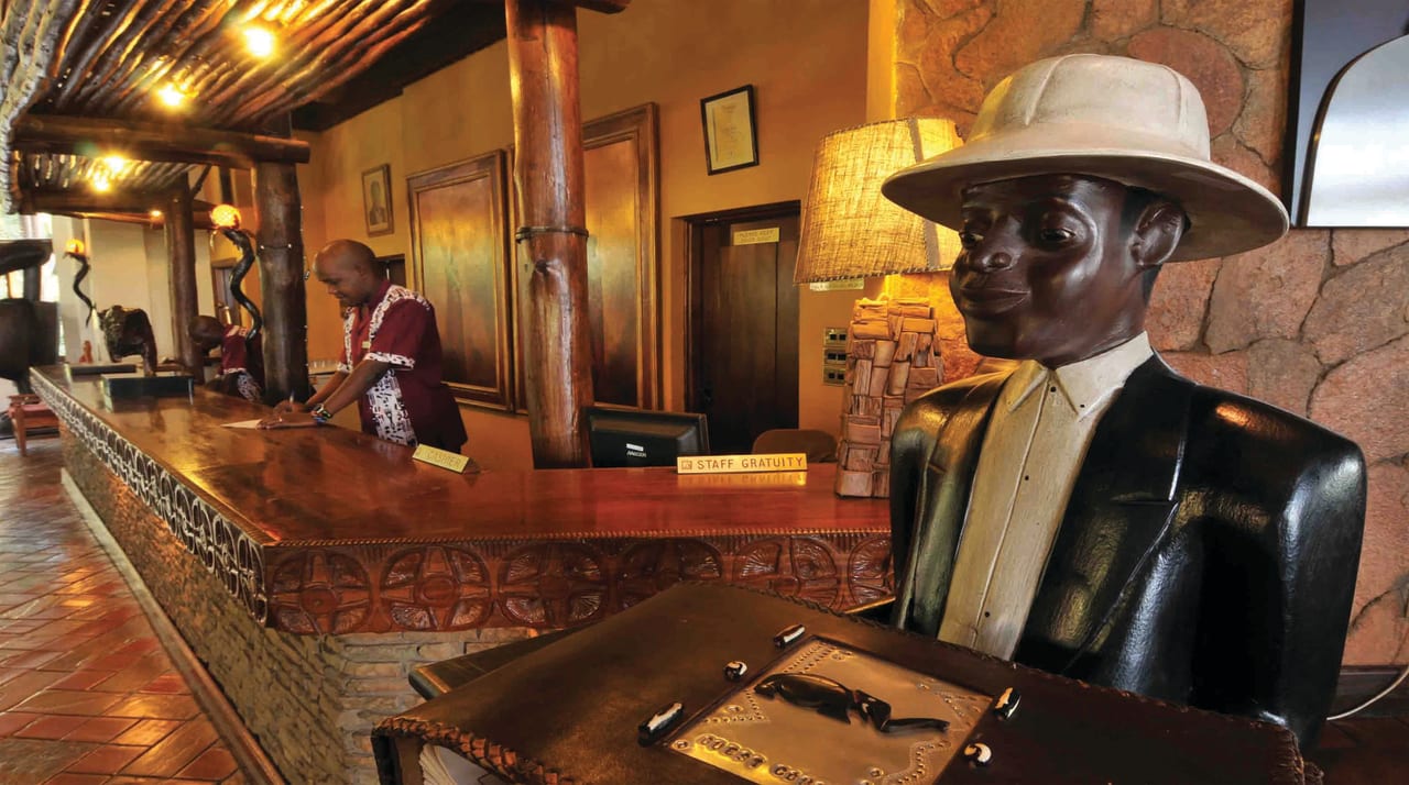 Lobby Ol Tukai Lodge