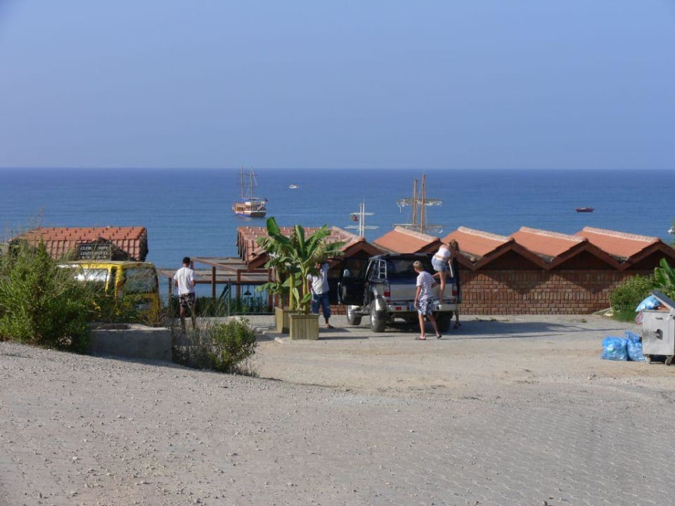 Beachbar von oben Can Garden Resort