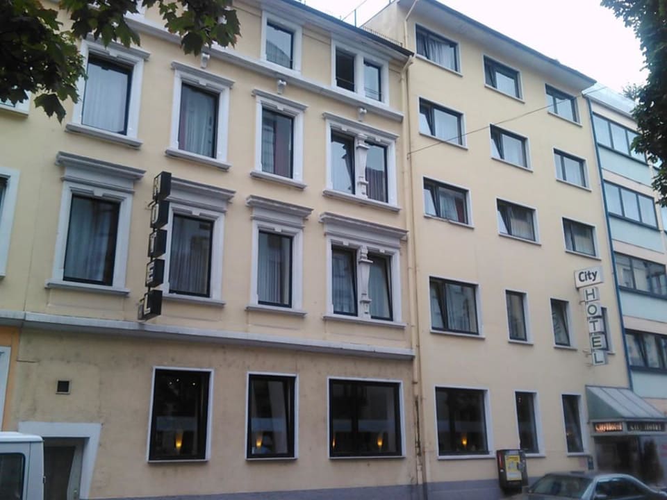 Hotel von außen City Hotel Mannheim