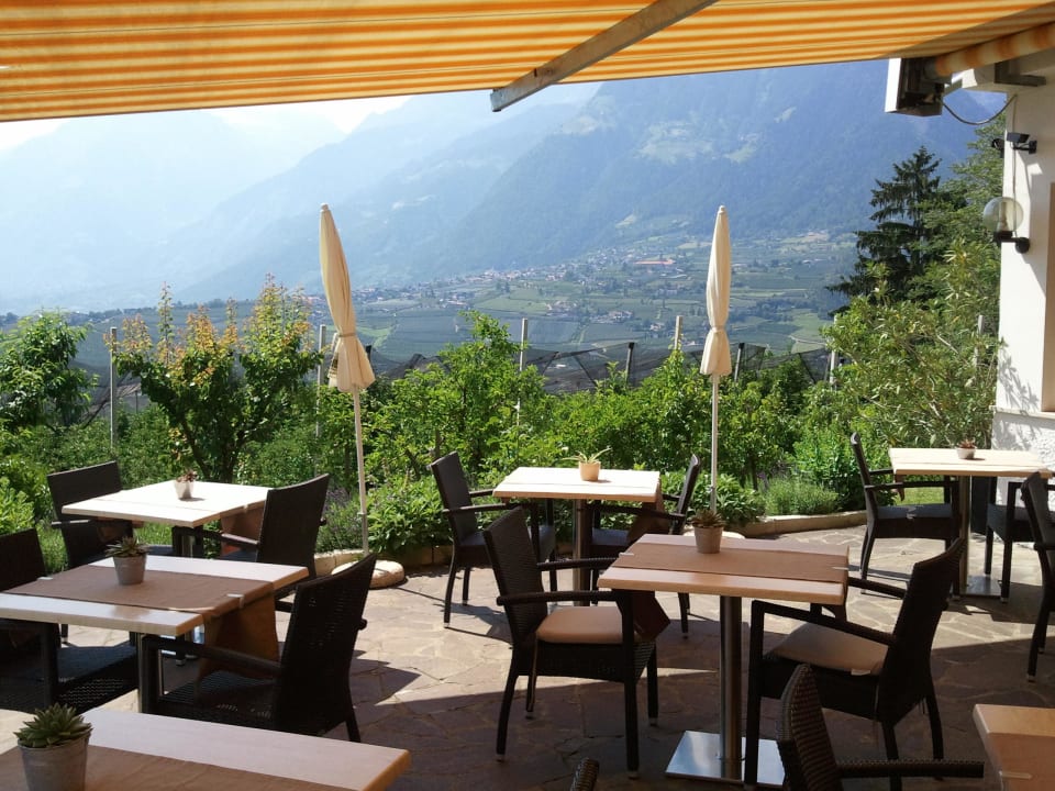 Ausblick von der Terrasse  Hotel Astor