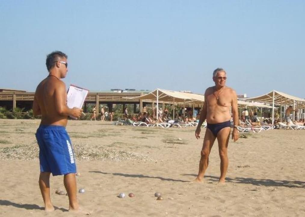Boccia am Strand Hane Family Resort