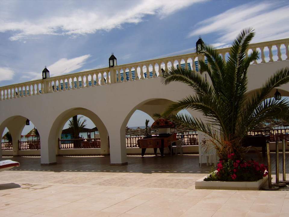 Blick zur Balustrade The Club Hammamet