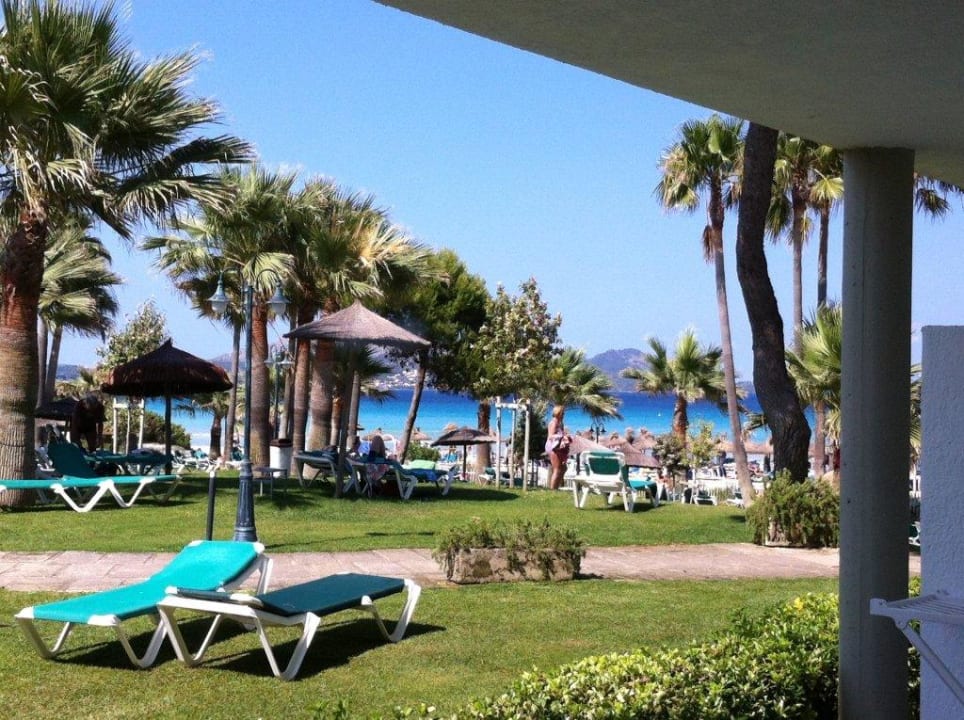 Blick von unserem Zimmer Playa Esperanza Resort