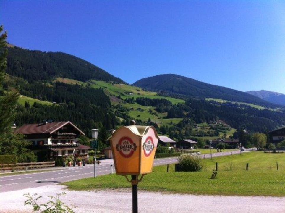 Ausblick von Terrasse Active Hotel Wildkogel