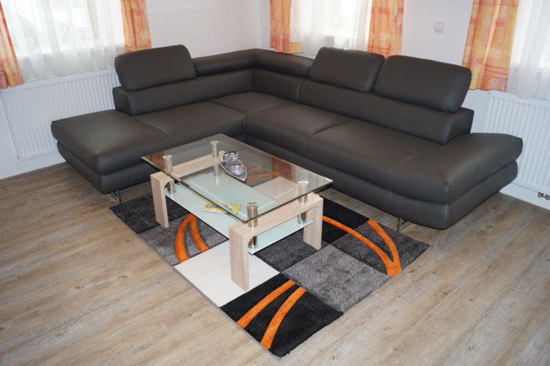 Wohnzimmercouch Ferienwohnung Mohr