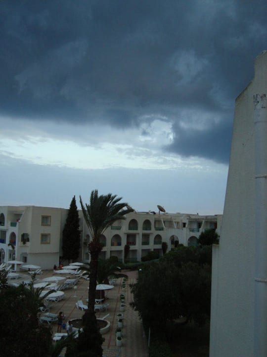 Gewitter zog auf El Mouradi Club Kantaoui