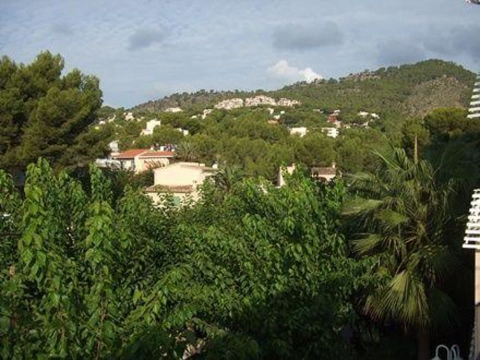 Ausblick vom Balkon Hostal Villa Cati