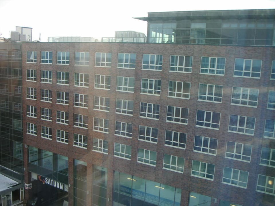 Ausblick vom Zimmer ScanHotels City Rostock