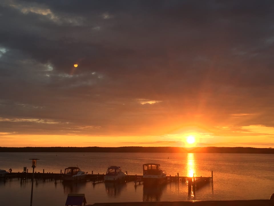 Ausblick Pension Bootshaus