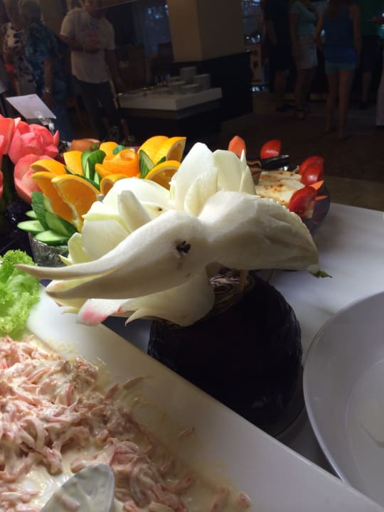Deko am Buffet Hotel Thalia Unique