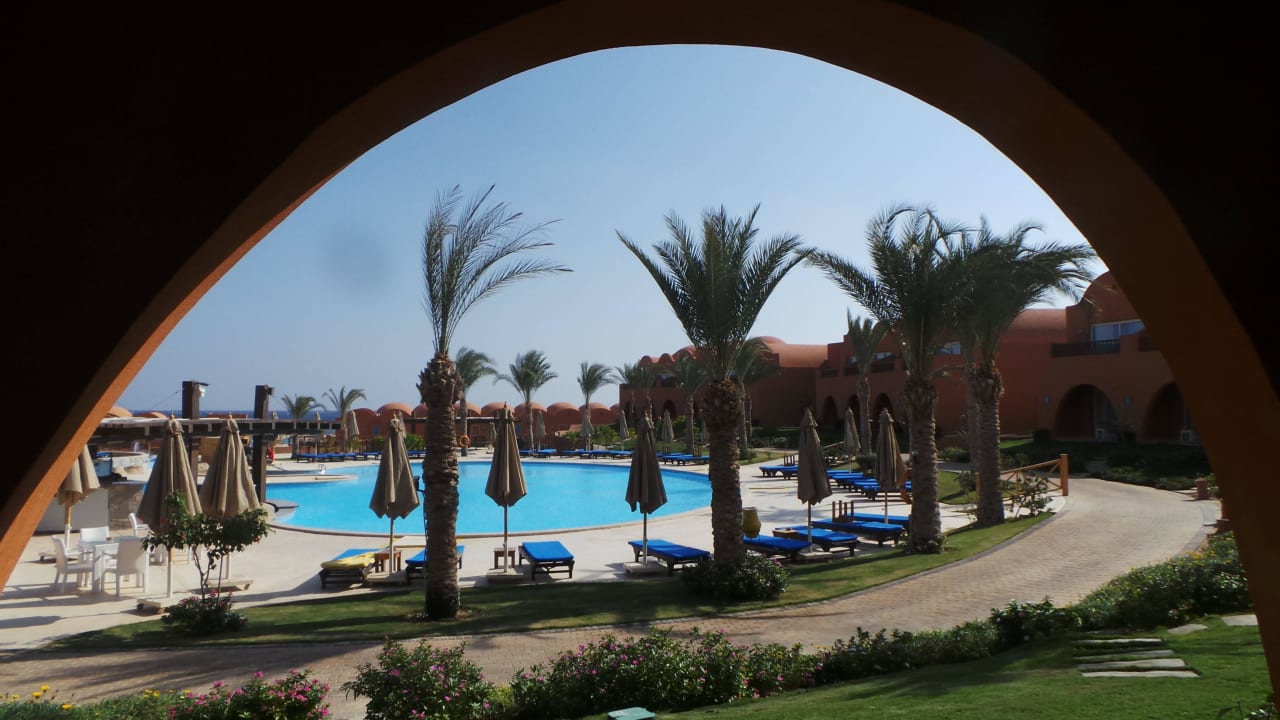 Blick aus unserem Zimmer Novotel Marsa Alam Beach Resort