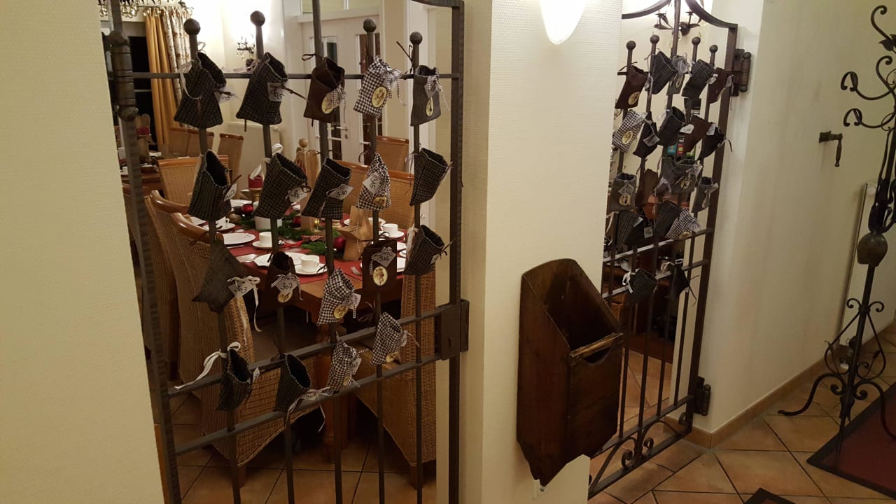 Restaurant und Barbereich Hotel Ampervilla