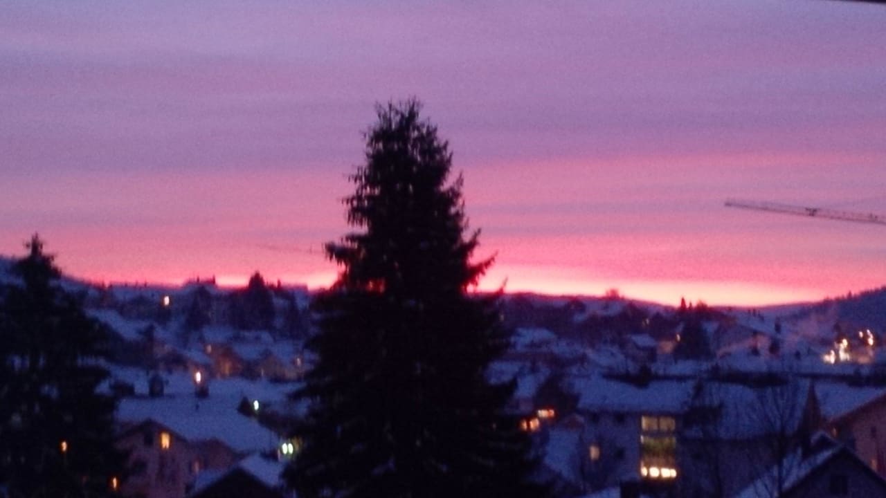 Blick aus meinem Fenster auf Bodenmais Landhaus Meine Auszeit