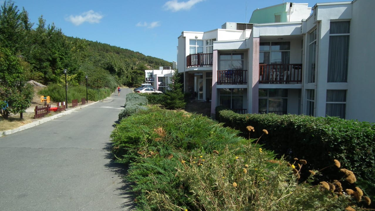 Hotel od strony wewmętrznej Paradise Beach Hotel