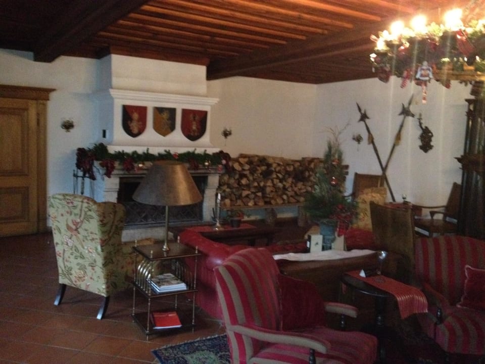 Kaminzimmer Hotel Burg Rabenstein