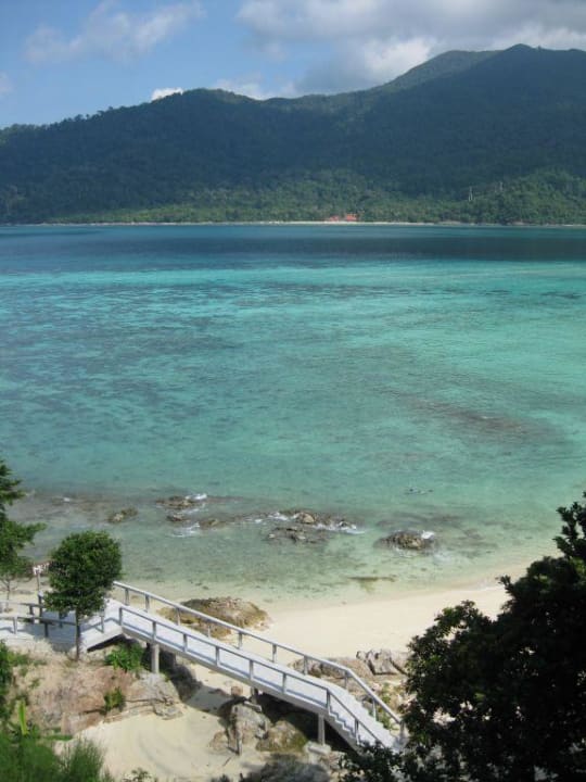 Ausblick von der Terrasse Deluxe Bungalow Mountain Resort Koh Lipe