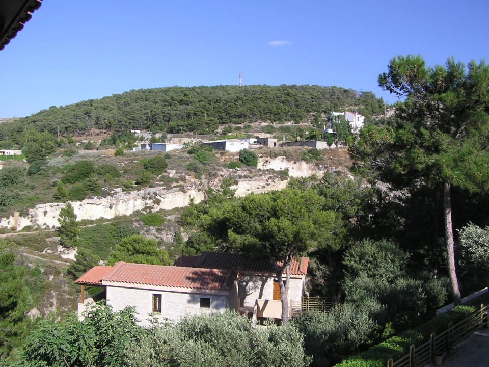 Aussicht vom Balkon Hotel Forest Park