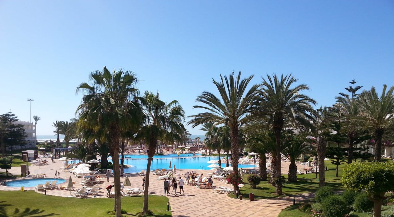 Beautiful garden area Iberostar Waves Founty Beach