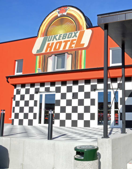 Außenansicht Jukebox Hotel