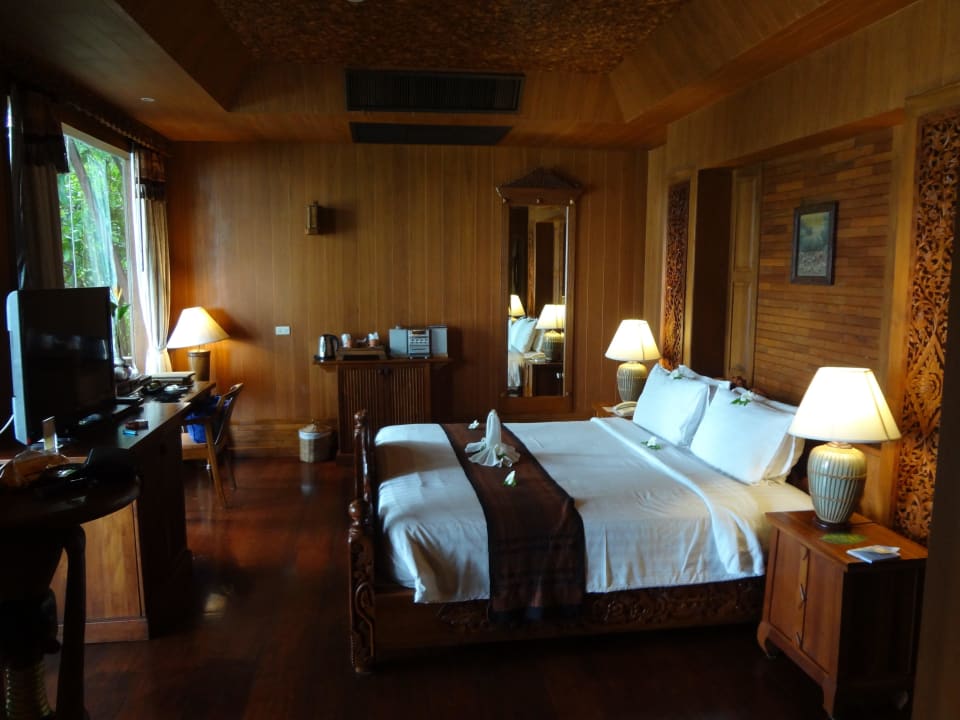 King Size Bett Panviman Resort Koh Phangan