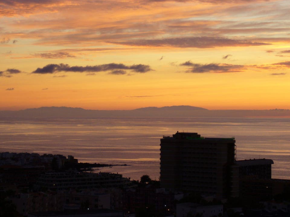 Sonnenuntergang mit Insel La Palma Hotel Tigaiga