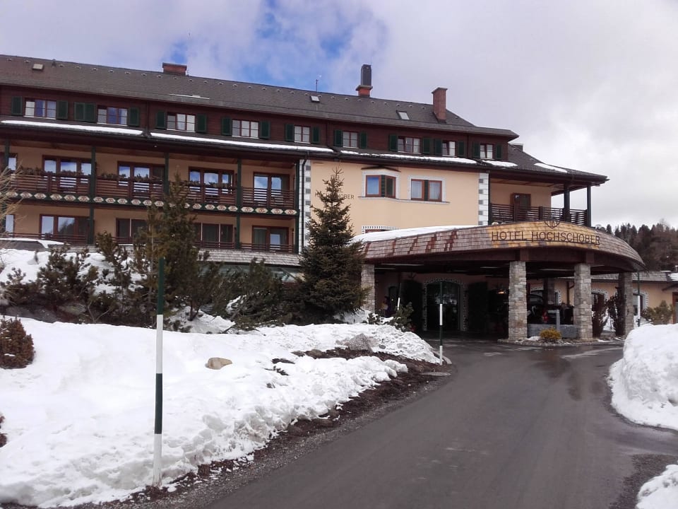 Eingang Hotel Hochschober