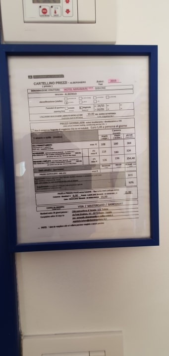 Zimmer Hotel Miramare