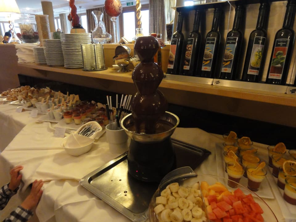 Dessertbuffet am Grillabend Hotel Amadeus-Micheluzzi